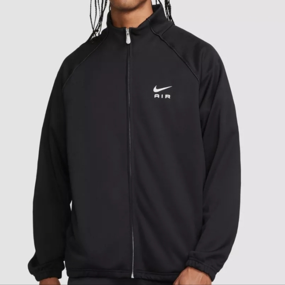 Nike Black Graphic Long Sleeve Top